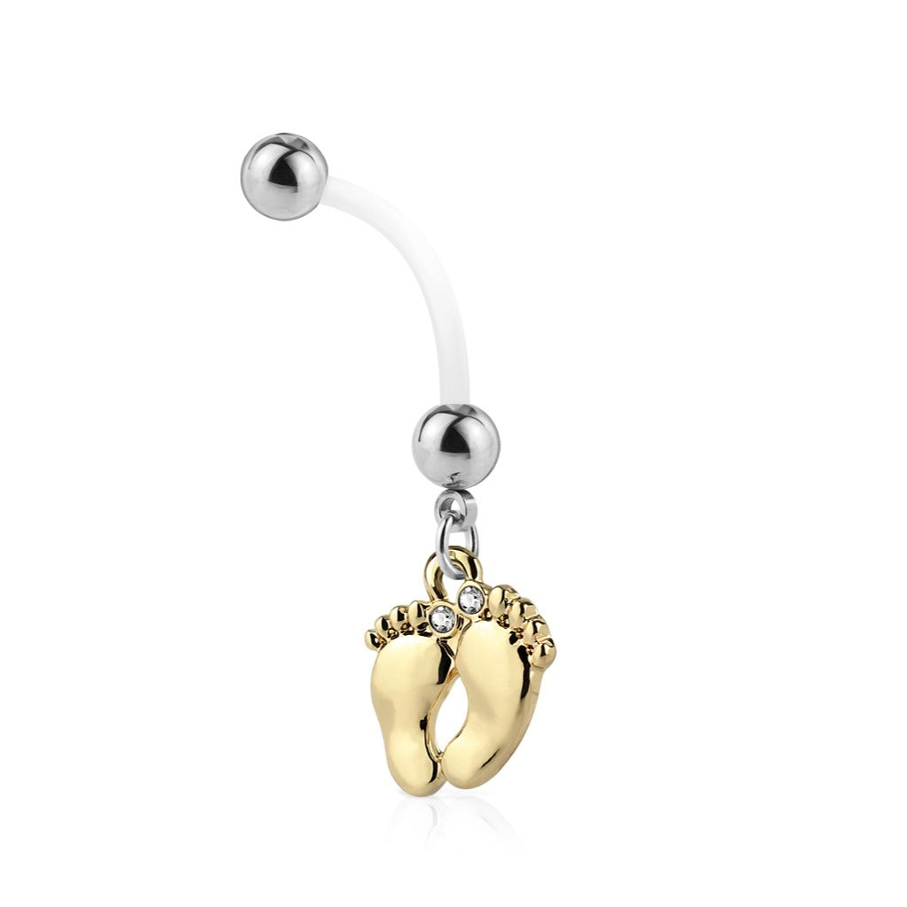 Piercing ombligo embarazo bioflex piececitos