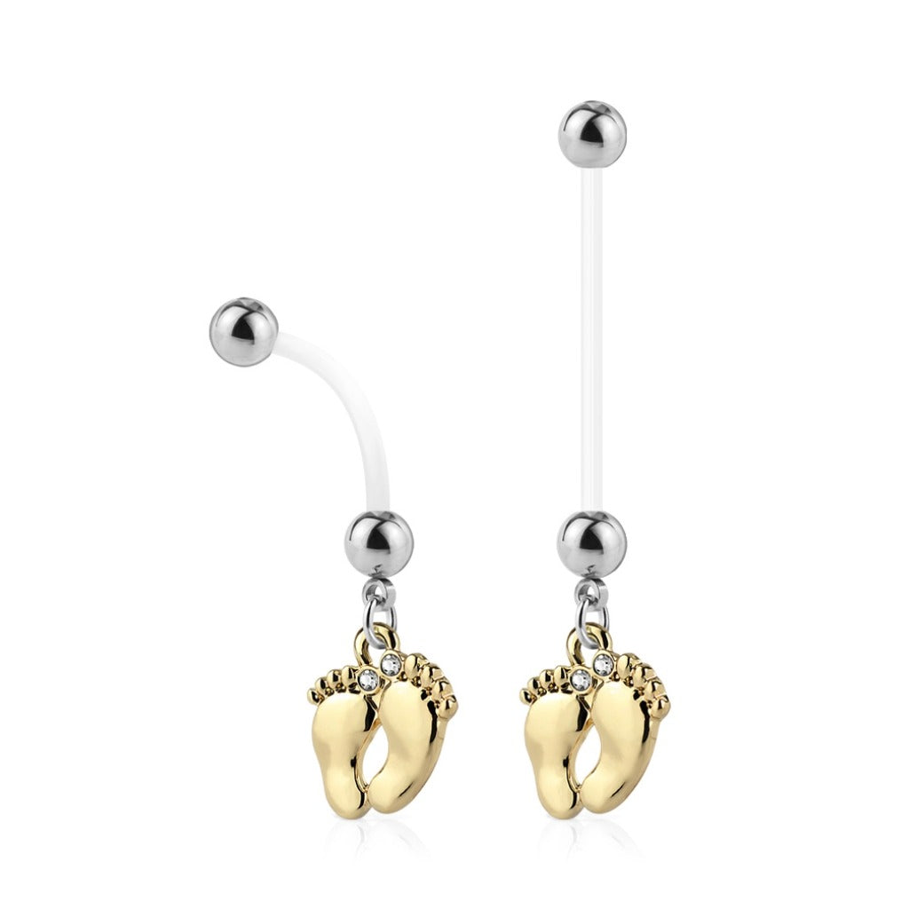 Piercing ombligo embarazo bioflex piececitos