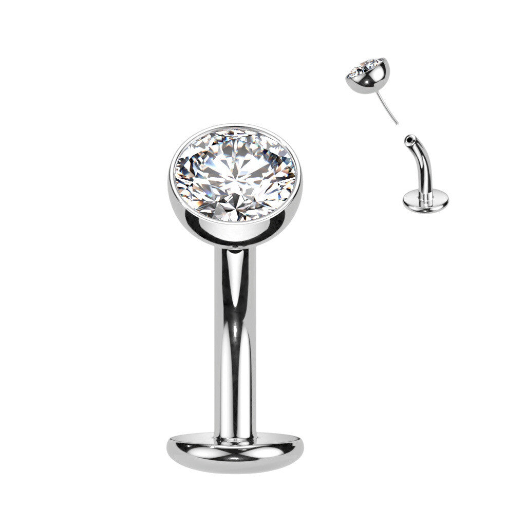 Piercing para ombligo titanio pequeño