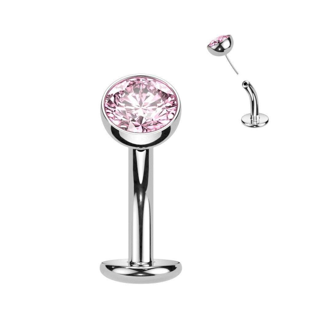Piercing para ombligo titanio pequeño